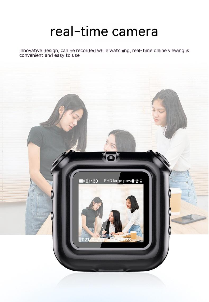 SpyView™ 1080p Mini Camera – Live View & Secure Audio Recording