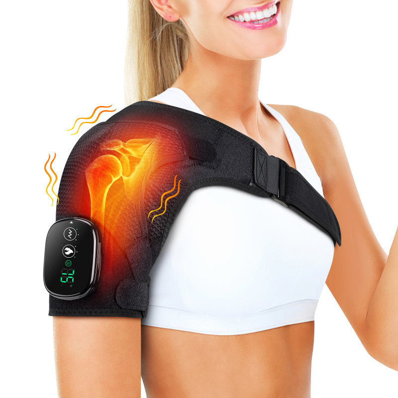 ThermoRelief™ Shoulder Massager – Heat, Red Light & Deep Tissue