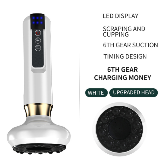 BodyGlow™ 4-in-1 Massager – Cupping, Heat, Red Light & Scraping