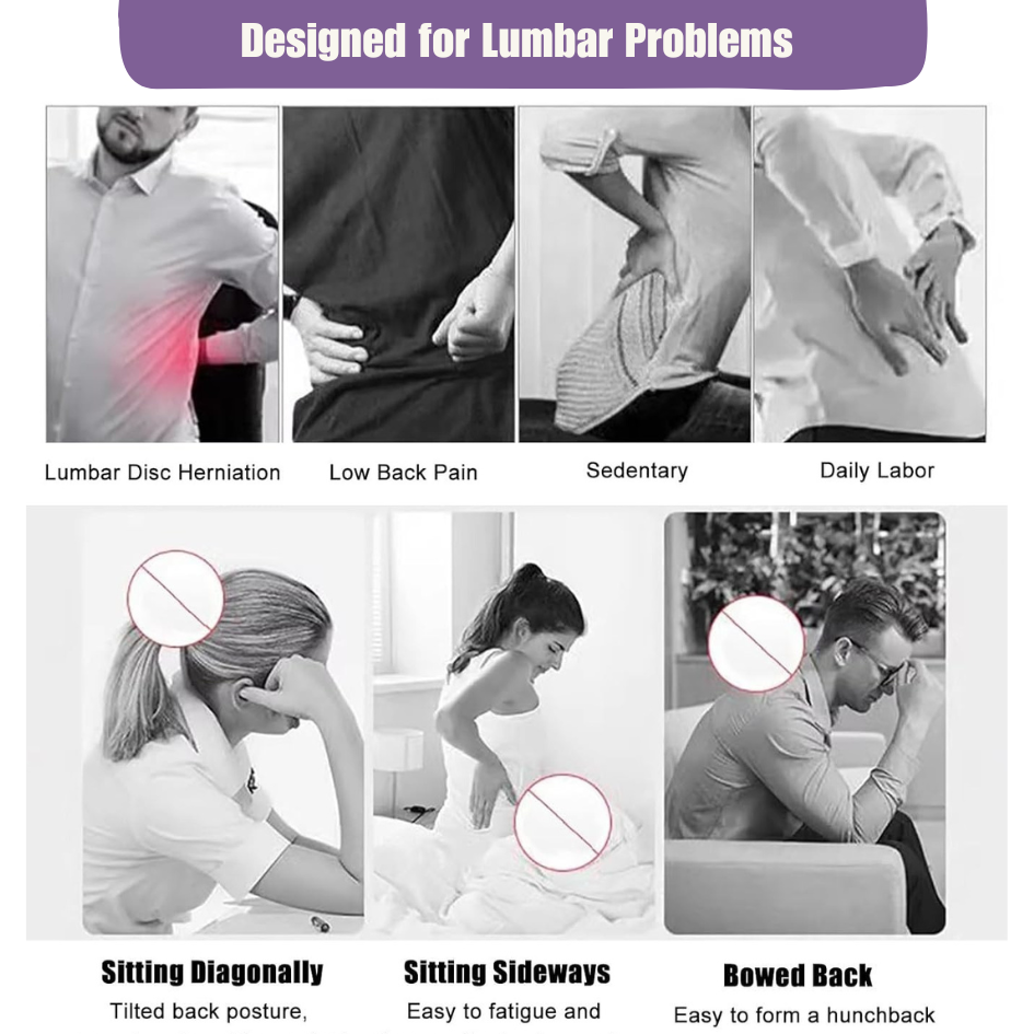 Postura™ Orthopedic Lumbar Cushion