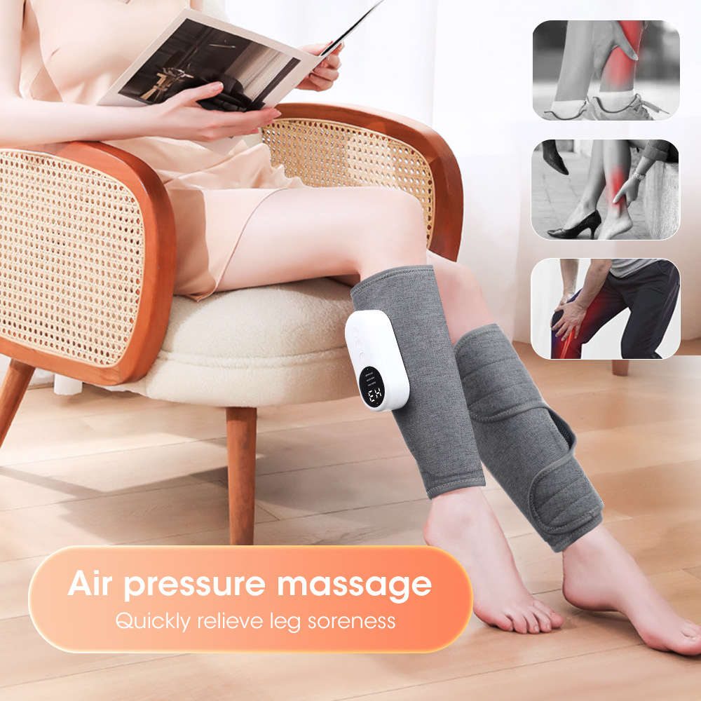 TheraFlex™ Leg Massager – Heat, Compression & Swelling Relief
