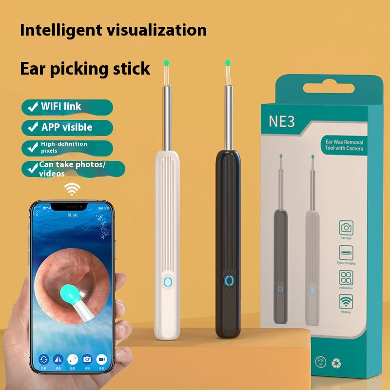 Otocam™ Ear Cleaner – Smart, Safe & Reusable for All Ages