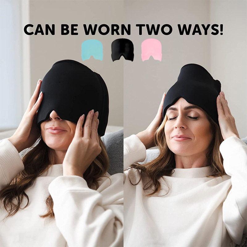 MigraEase™ Relief Cap – Hot & Cold Therapy for Headaches & Stress