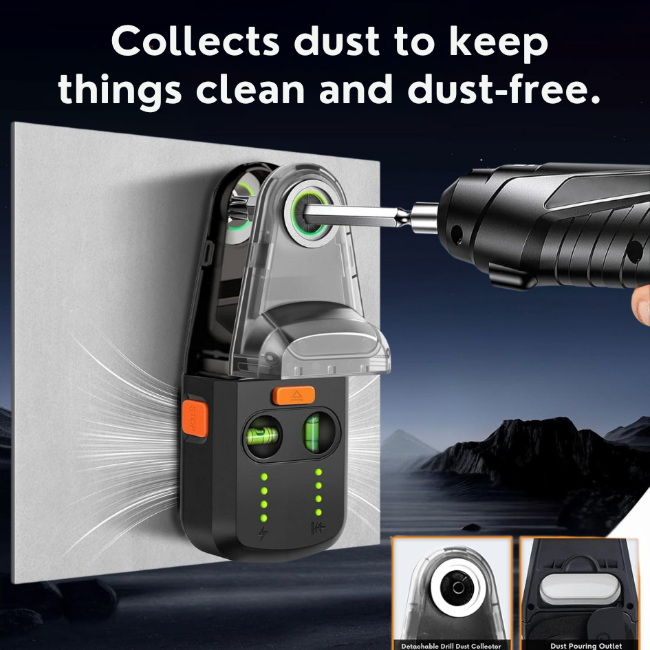 PrecisionPro™ 3-in-1 Wall-Mountable Laser Level