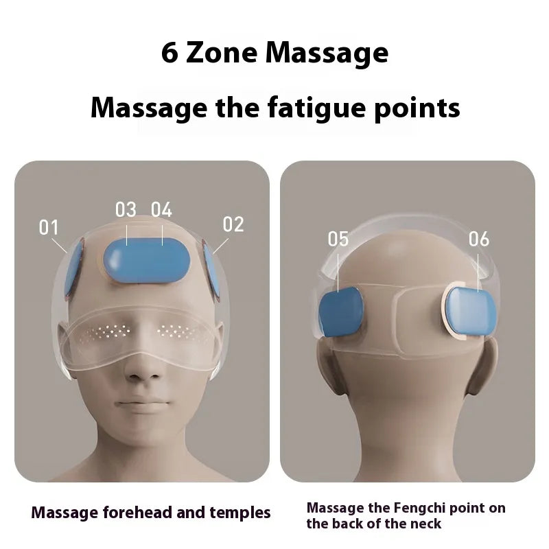 Relaxa360™ Headache Massager – Heat, Cold & Air Compression