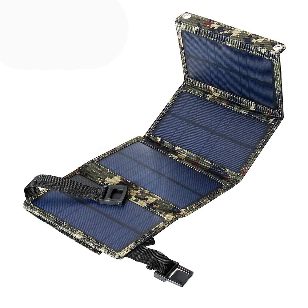 SunVolt™ 20W Solar Charger – Foldable, Waterproof & USB Ready