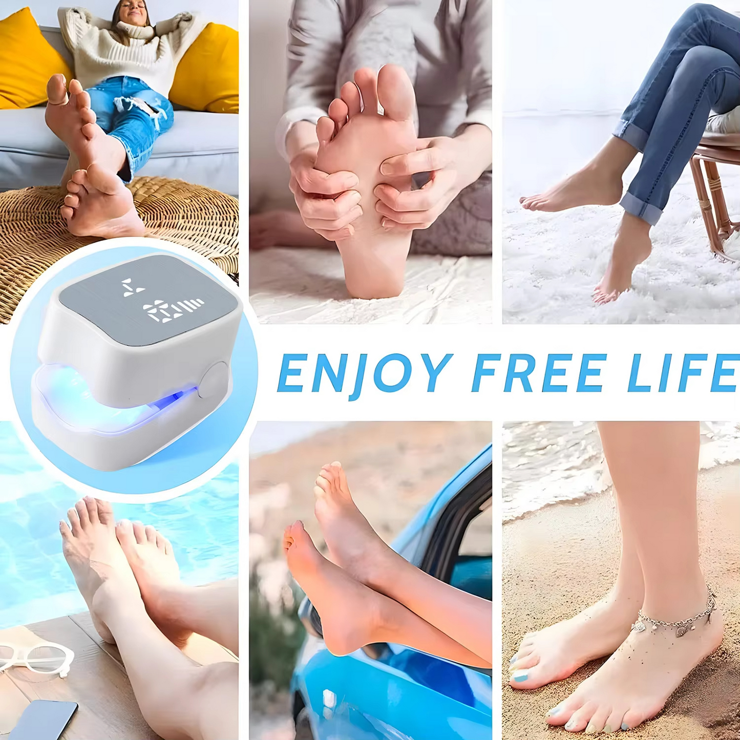 NailRestore™ Laser – 7-Min Daily Fungus Treatment, FDA-Cleared