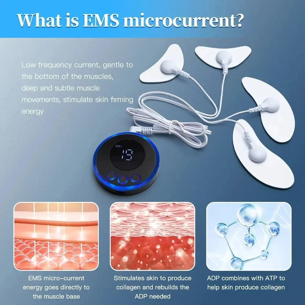 GlowPulse™ MicroFirm Pro – Facial Toning & Wrinkle Tool