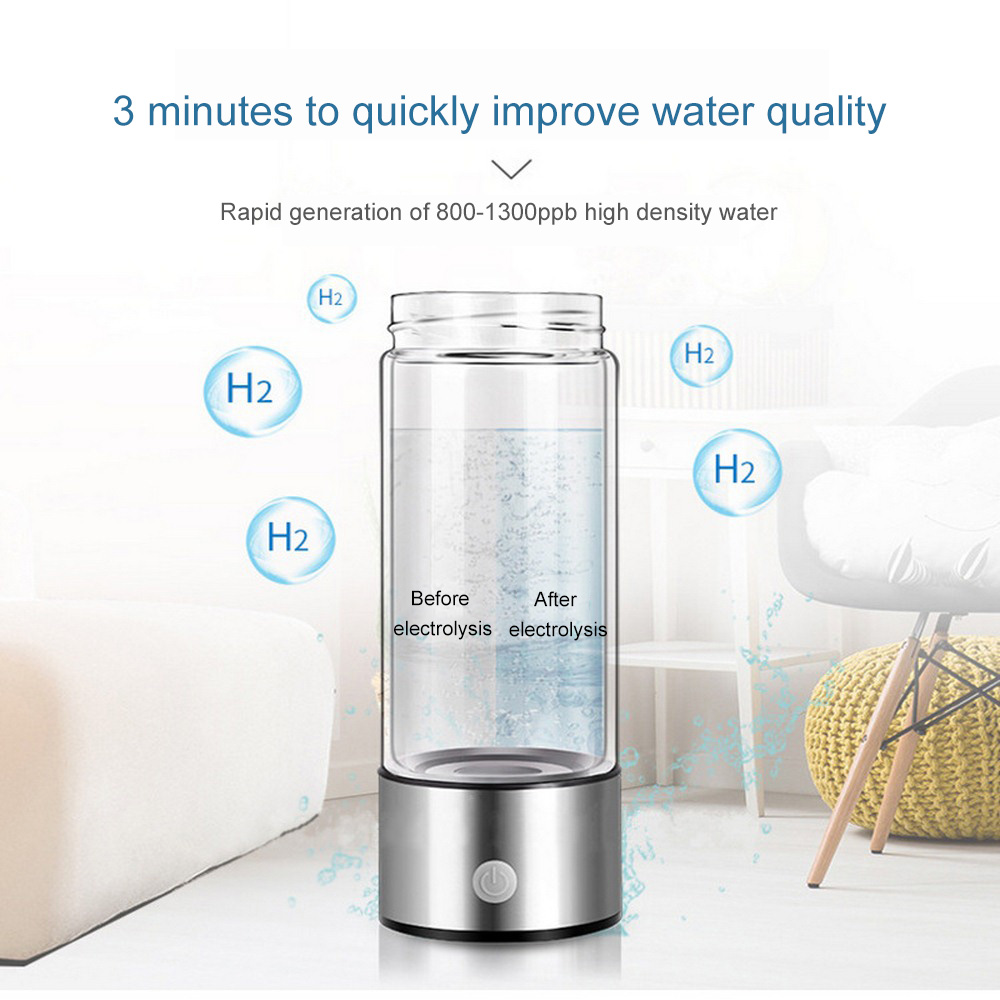 HydroPure™ Hydrogen Bottle – Boost Energy & Hydration Anywhere