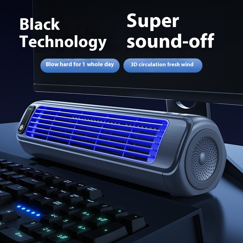 AeroCool™ Wireless Tower Fan – Quiet, 3-Speed, Rechargeable