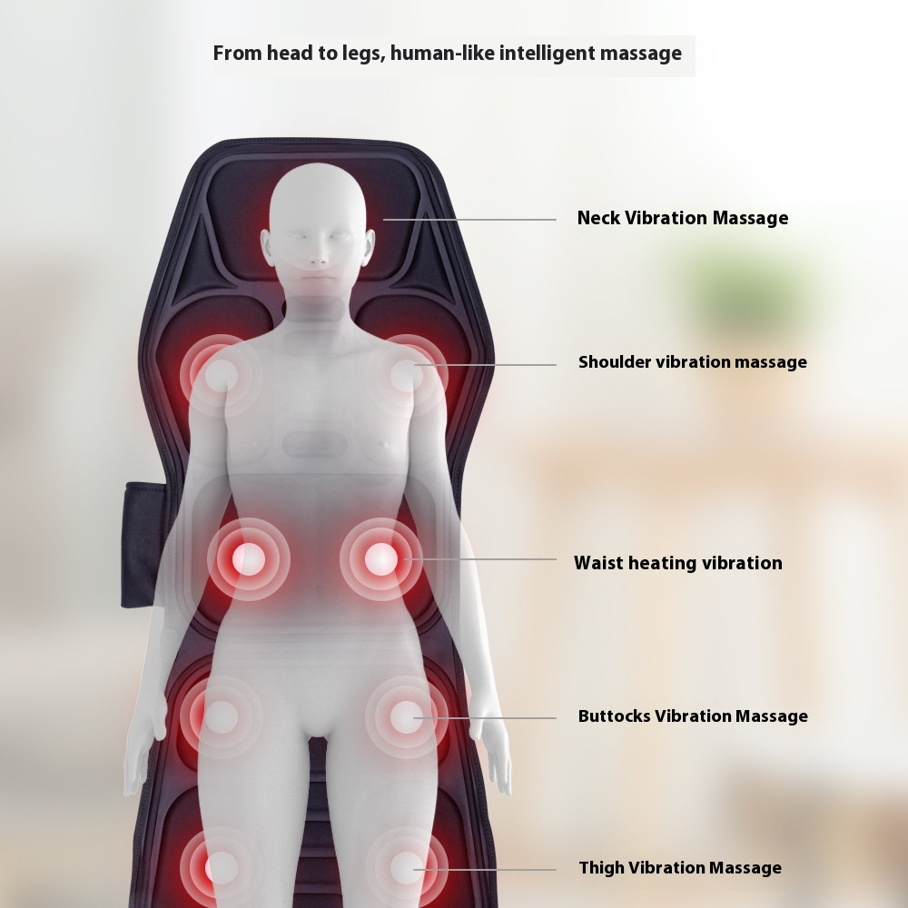 CloudComfort™ Massage Chair – Heated Full-Body Spa Relief Anywhere