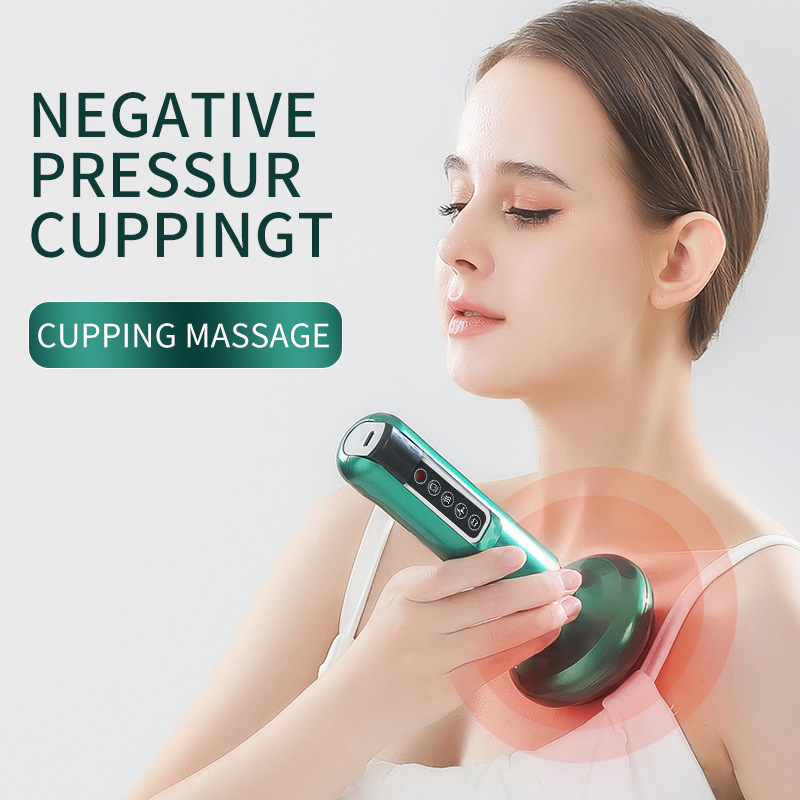 BodyGlow™ 4-in-1 Massager – Cupping, Heat, Red Light & Scraping