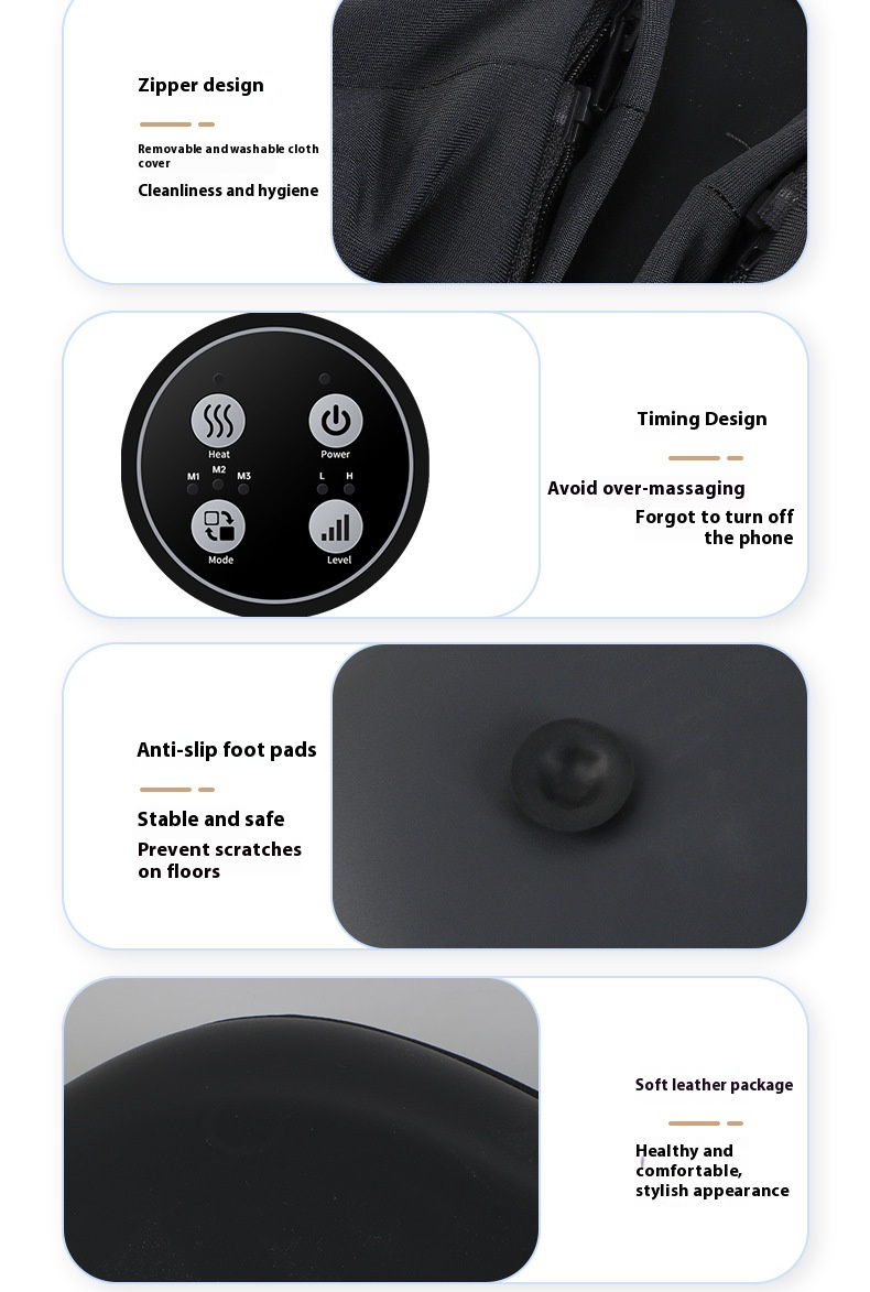 Comfort Bliss™ Heated Shiatsu Foot Massager – Spa-Grade Relief at Home