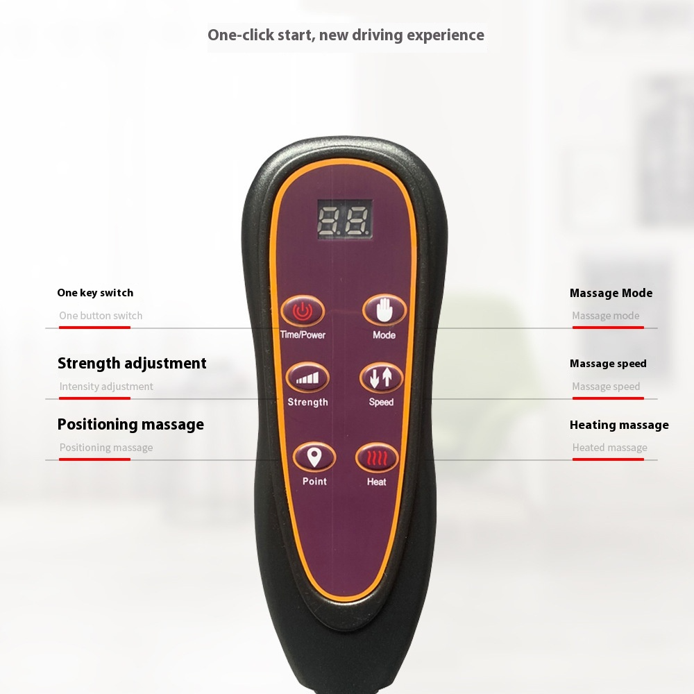 CloudComfort™ Massage Chair – Heated Full-Body Spa Relief Anywhere