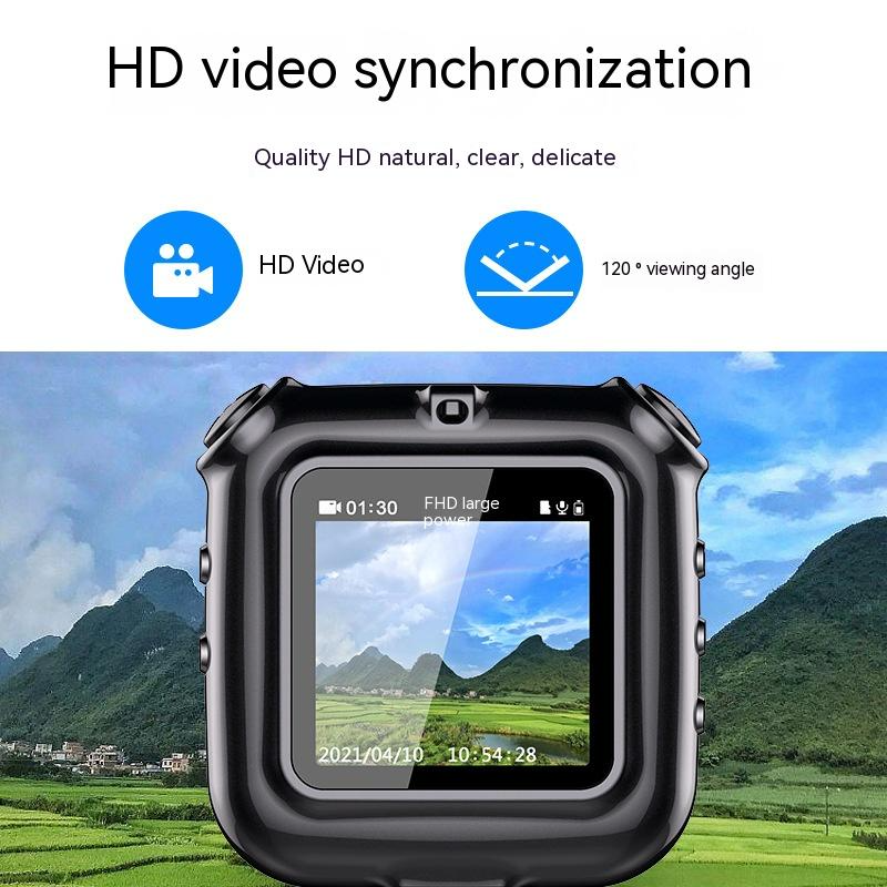SpyView™ 1080p Mini Camera – Live View & Secure Audio Recording