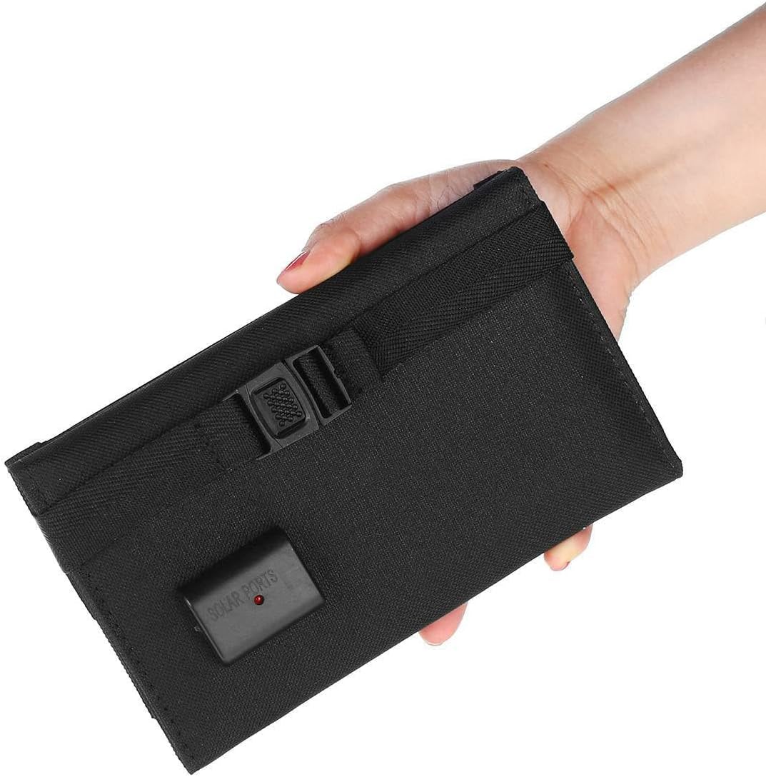 SunVolt™ 20W Solar Charger – Foldable, Waterproof & USB Ready