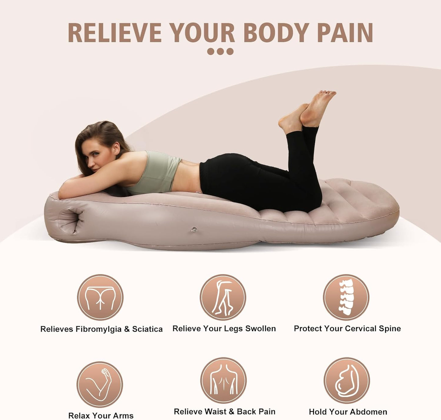 MammaRest™ Pregnancy Support Mattress – Full Body Comfort for Expecting Moms