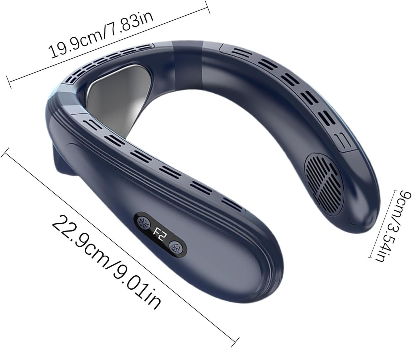 FrostBreeze™ Wearable Fan – Instant Neck & Back Cooling