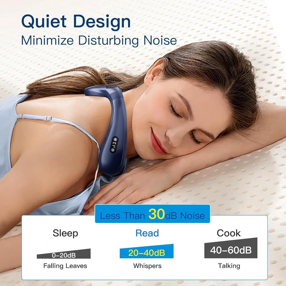 FrostBreeze™ Wearable Fan – Instant Neck & Back Cooling