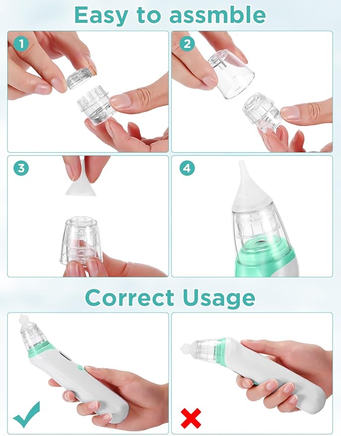 CuddleCare™ Electric Nasal Aspirator for Babies