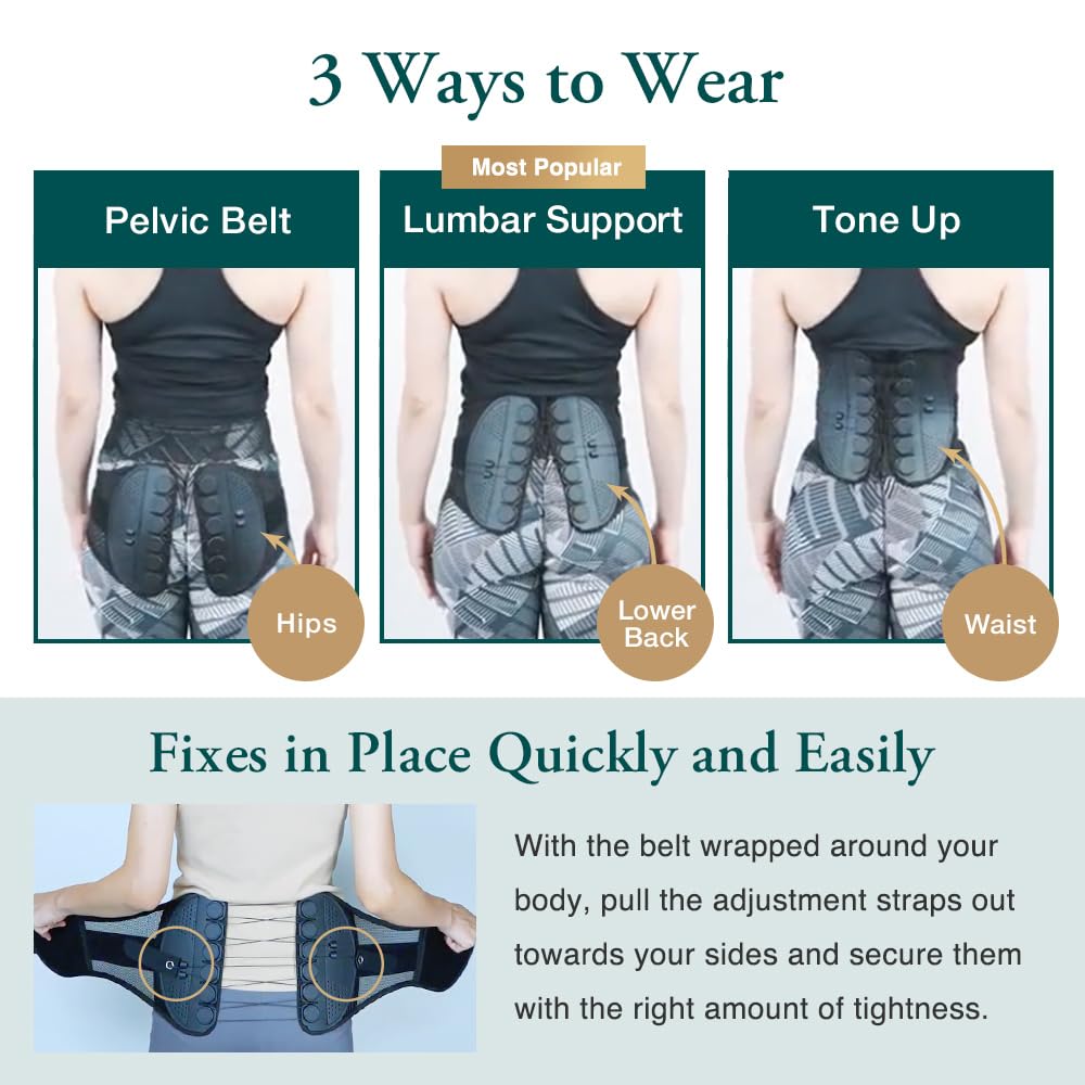 CoreFlex™ Lumbar Belt – Adjustable Back Support for All-Day Relief