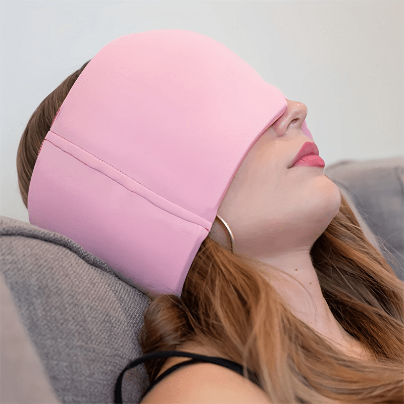 MigraEase™ Relief Cap – Hot & Cold Therapy for Headaches & Stress