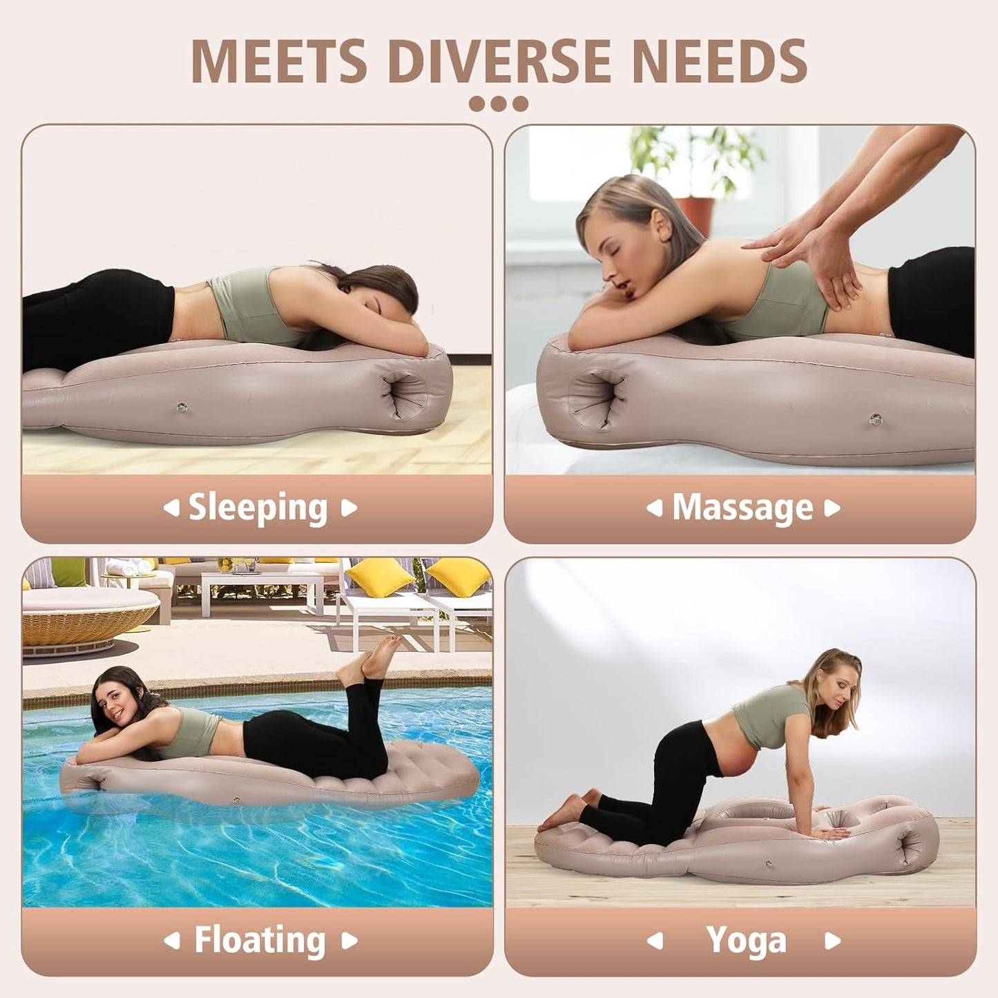 MammaRest™ Pregnancy Support Mattress – Full Body Comfort for Expecting Moms