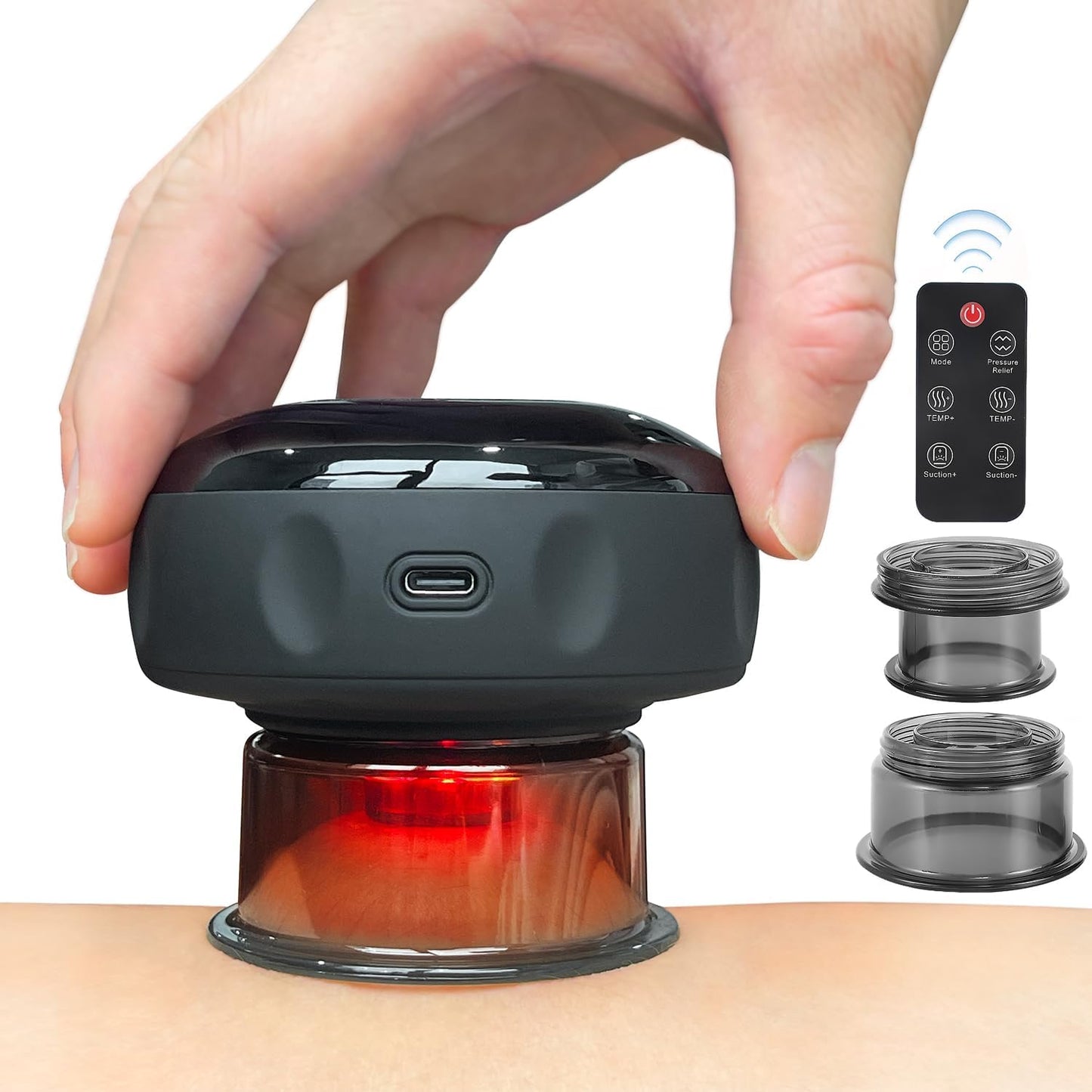 Cuppro™ Smart Recovery Cup – Red Light & Heat Therapy