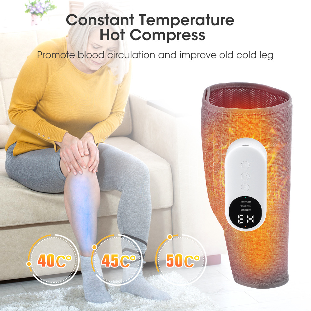 TheraFlex™ Leg Massager – Heat, Compression & Swelling Relief