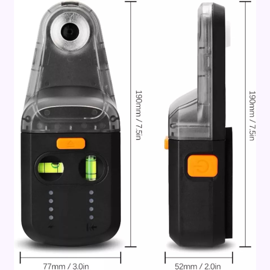 PrecisionPro™ 3-in-1 Wall-Mountable Laser Level