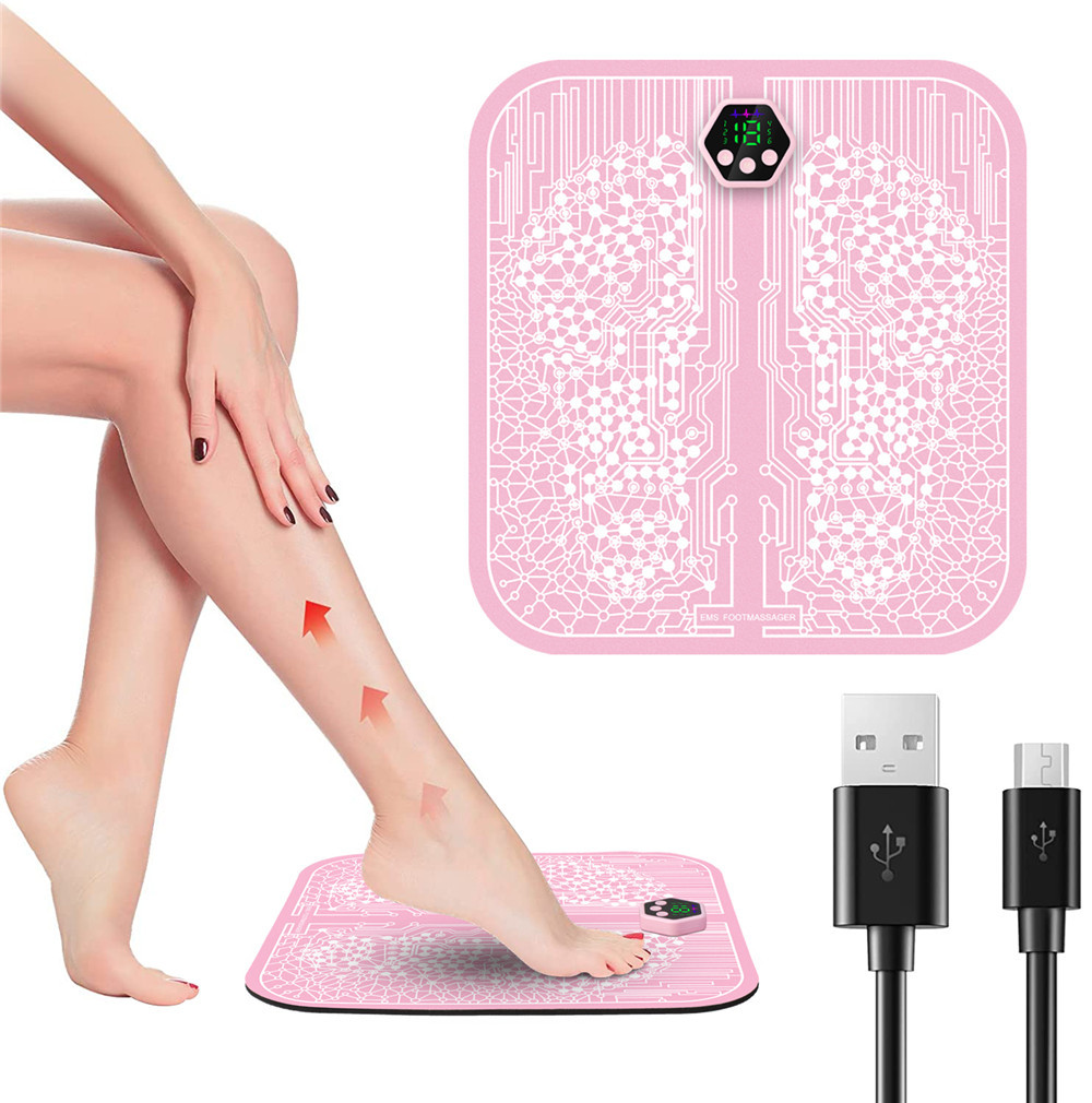 AcuVela™ EMS Foot Mat – Pain Relief & Circulation Boost