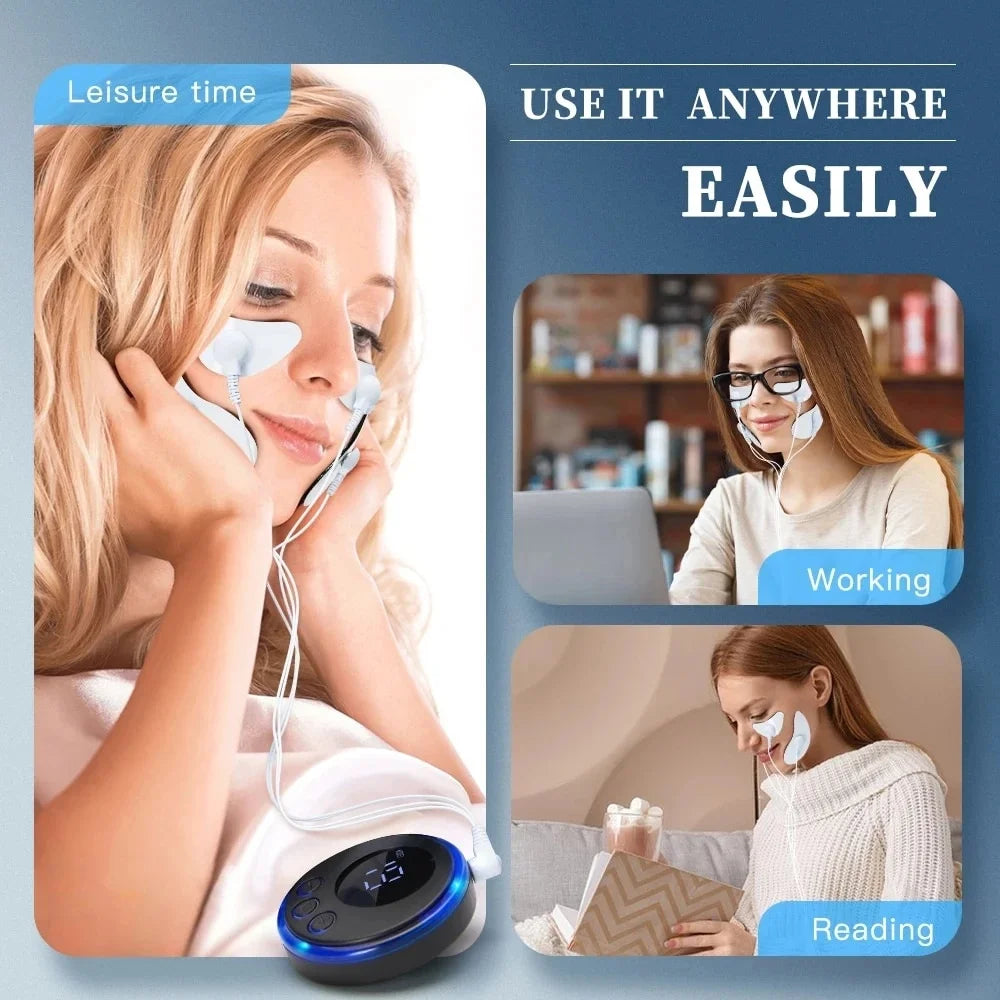 GlowPulse™ MicroFirm Pro – Facial Toning & Wrinkle Tool