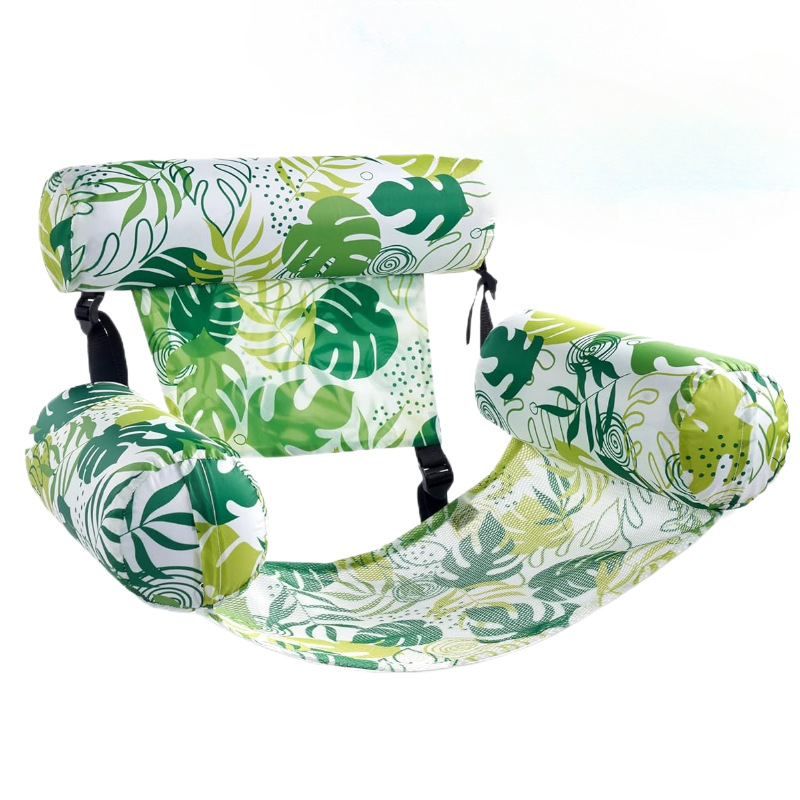 LuxeGreen™ Pool Lounge – Inflatable, Adjustable, Summer Comfort