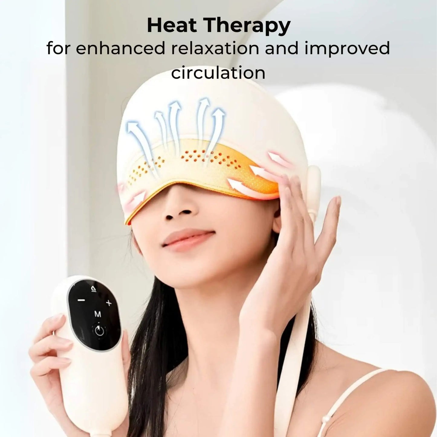 Relaxa360™ Headache Massager – Heat, Cold & Air Compression