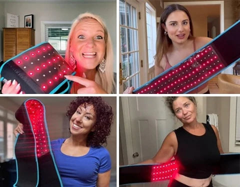 ThermaLight360™ Red Light Belt – Pain Relief, Fat Burn & Skin Renewal