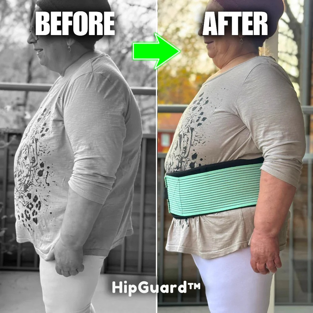 HipGuard™ Pro – Hip & Back Support Belt for Plus-Size Relief