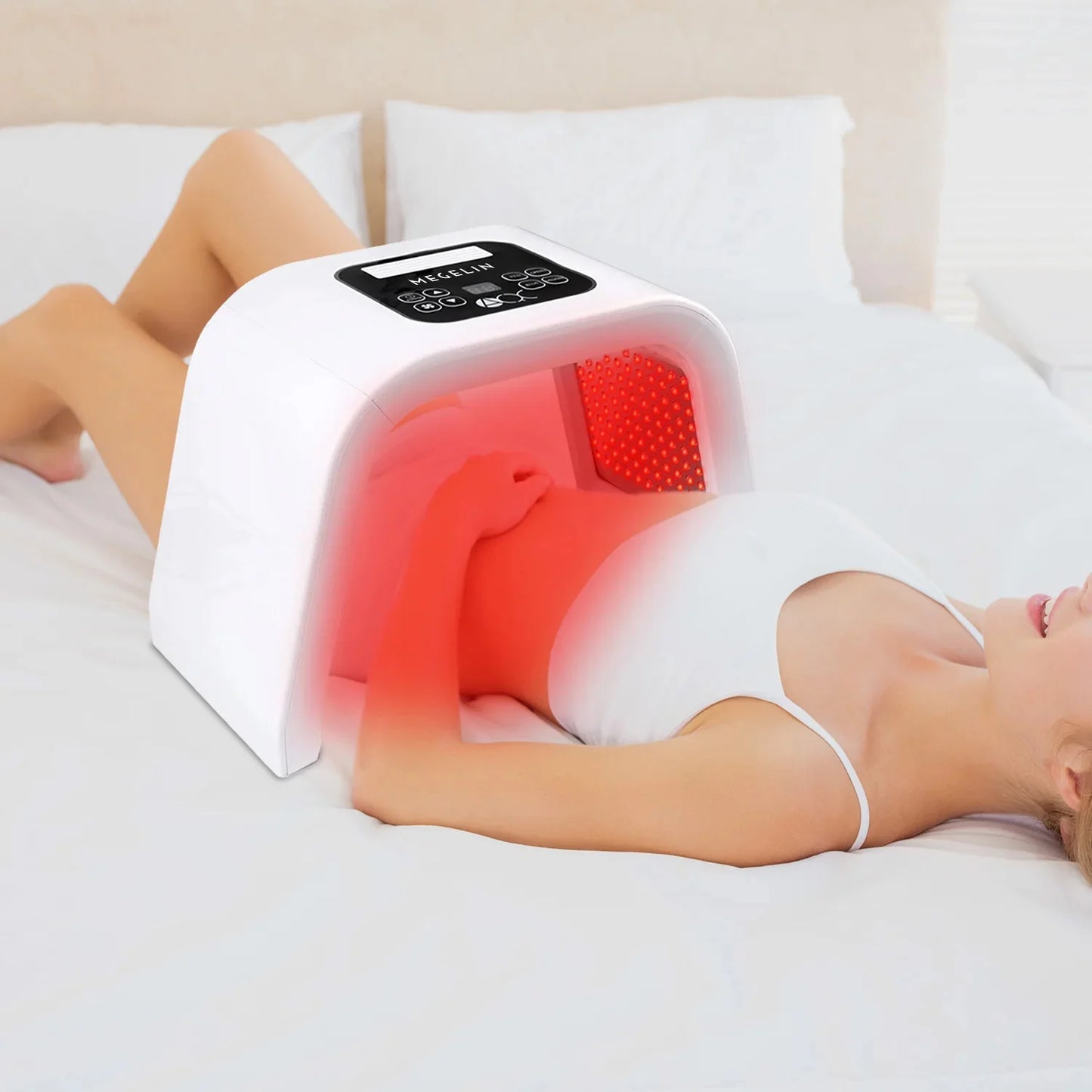 DermaRay™ LED Therapy – 7-Color Skincare for Face & Body