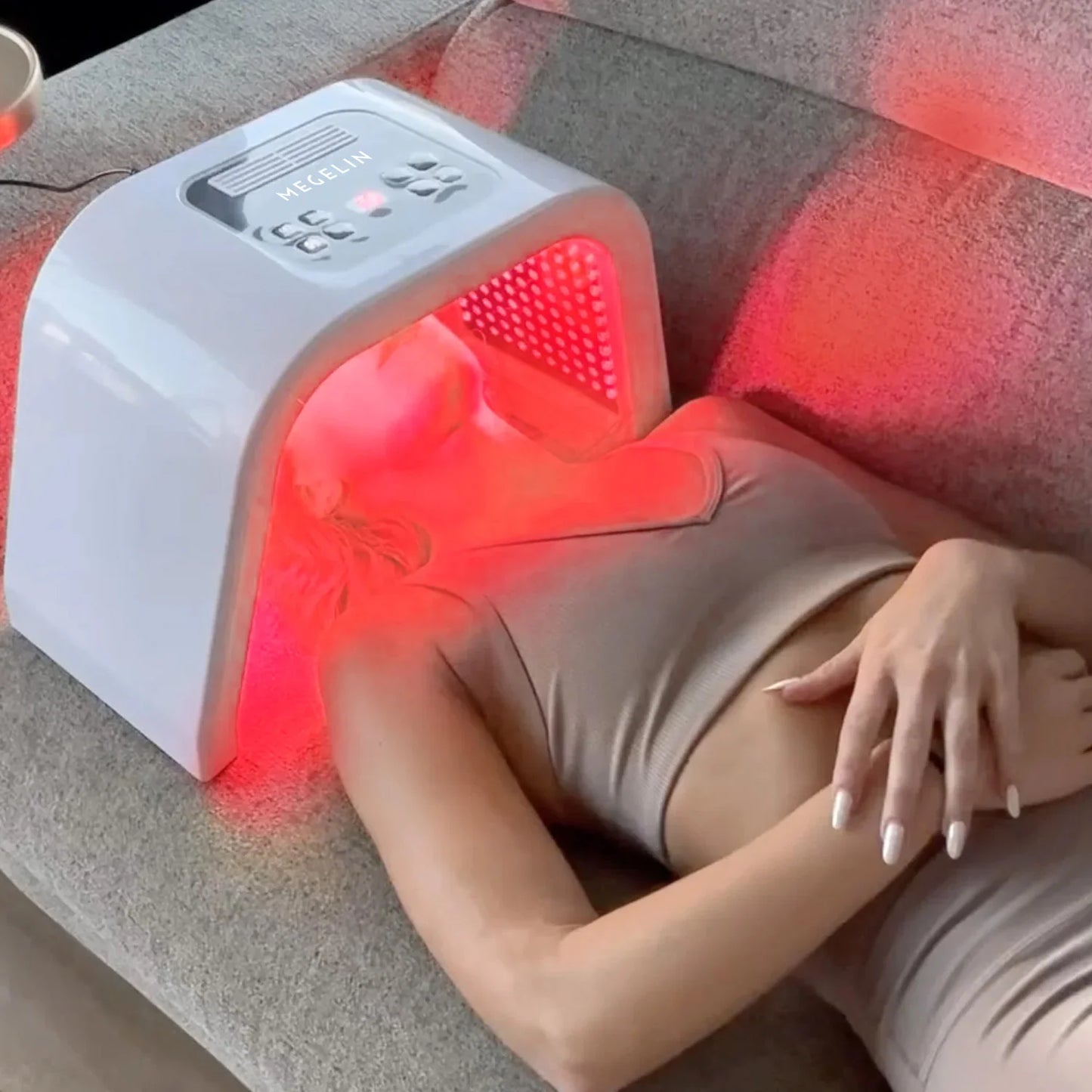 DermaRay™ LED Therapy – 7-Color Skincare for Face & Body