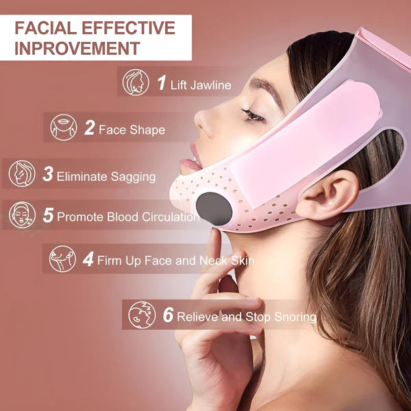 Eleve™ Lift & Sculpt Face Shaper – Effortless Jawline Definition, Day or Night