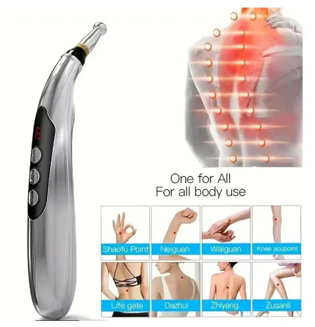 AcuEase™ Massage Pen – Rechargeable, Needle-Free Pain Relief