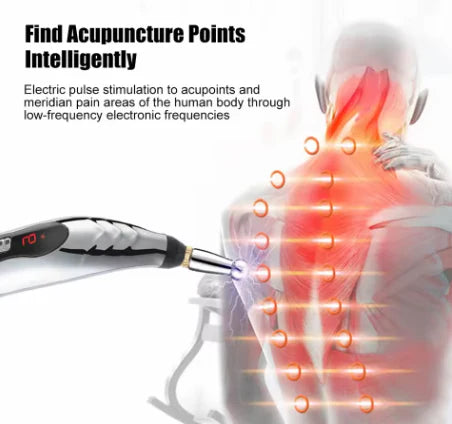 AcuEase™ Massage Pen – Rechargeable, Needle-Free Pain Relief