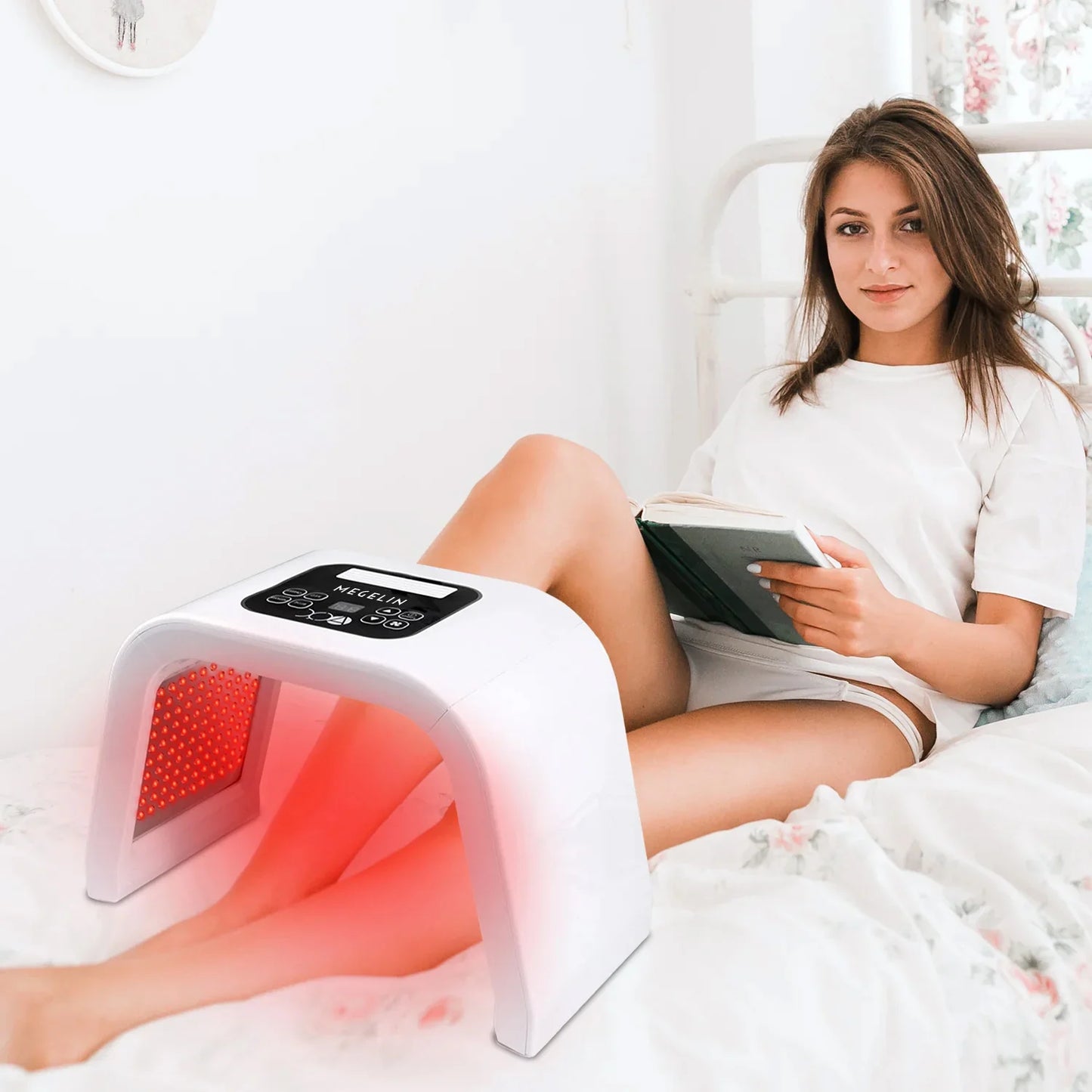 DermaRay™ LED Therapy – 7-Color Skincare for Face & Body