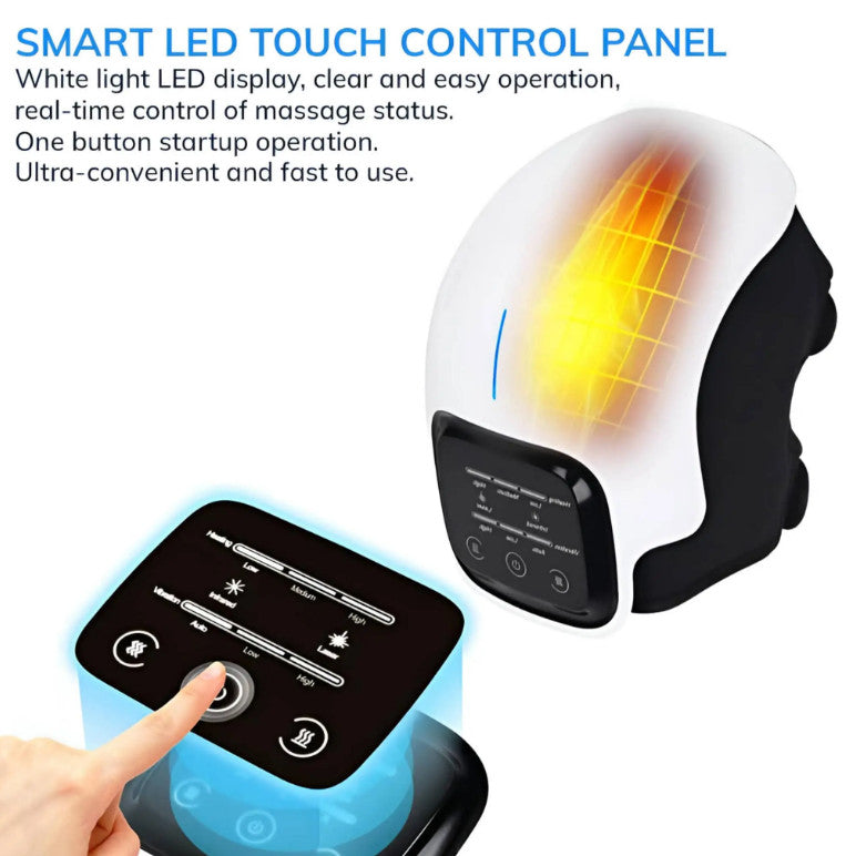FlexHeat™ Knee Massager – Infrared & Vibration Pain Relief