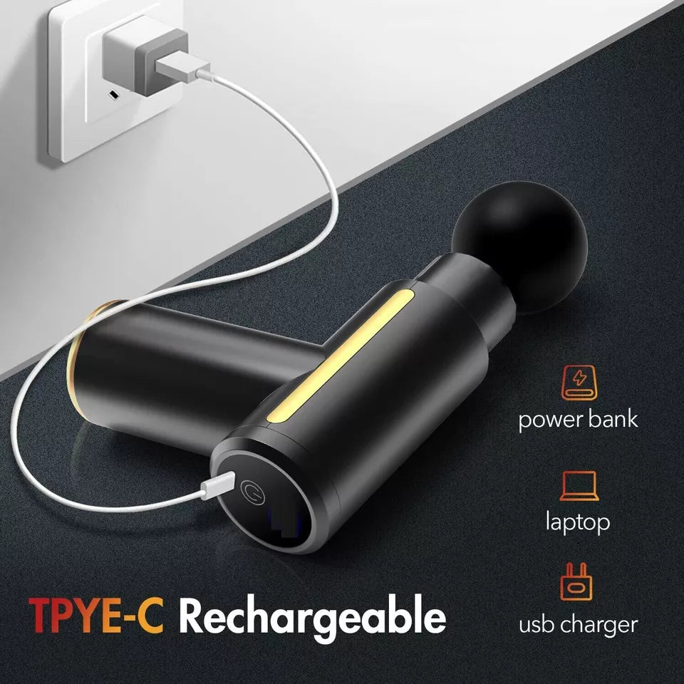 PowerPulse™ Mini Massage Gun – Deep Tissue Relief, Compact & Portable