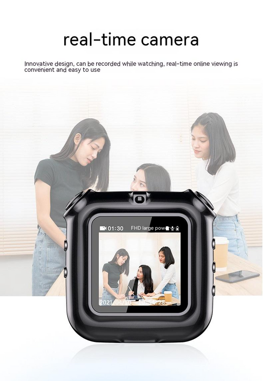 SpyView™ 1080p Mini Camera – Live View & Secure Audio Recording
