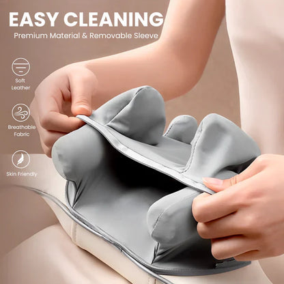 ThermaRelief™ Neck Massager – Deep Tissue, Heat & Portable Comfort