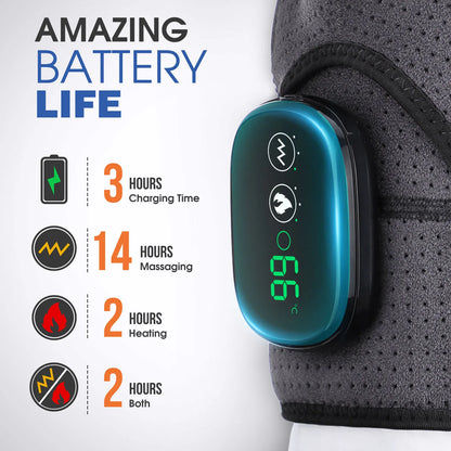 ThermoRelief™ Shoulder Massager – Heat, Red Light & Deep Tissue