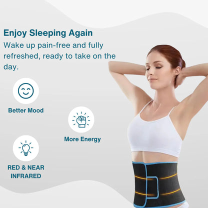ThermaLight360™ Red Light Belt – Pain Relief, Fat Burn & Skin Renewal