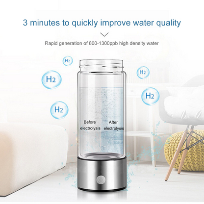 HydroPure™ Hydrogen Bottle – Boost Energy & Hydration Anywhere