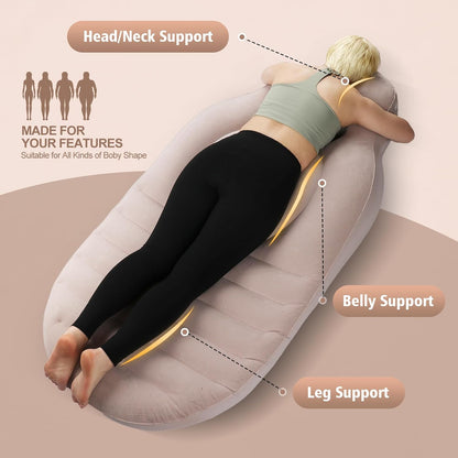 MammaRest™ Pregnancy Support Mattress – Full Body Comfort for Expecting Moms